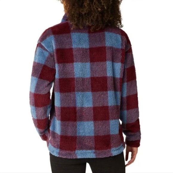 Eddie Bauer Plush Fast Fleece ¼ Zip Pullover Sweater SM Cozy Cabincore Outdoors - Picture 7 of 13